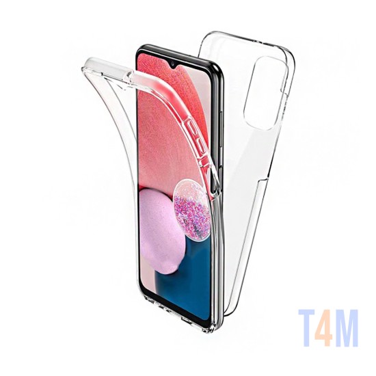 Funda de Silicona 360º para Samsung Galaxy A04/A04S/A13 4G/5G Transparente